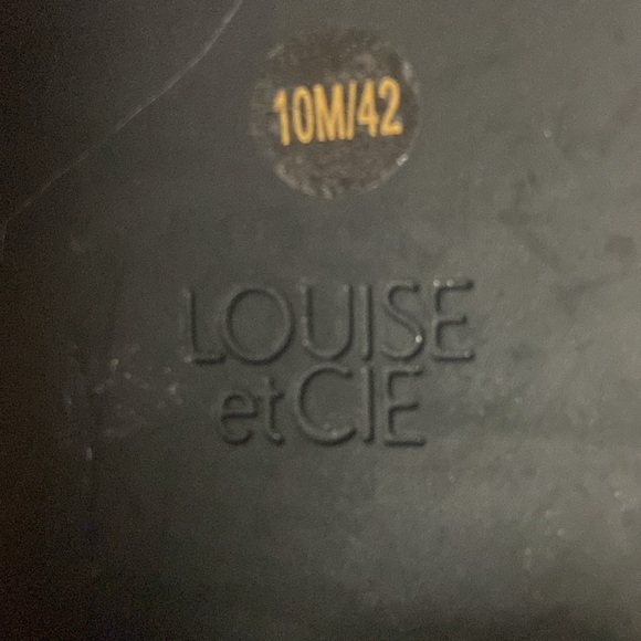 Louise et Cie Black and Gold Combat Boots - Picture 2 of 6